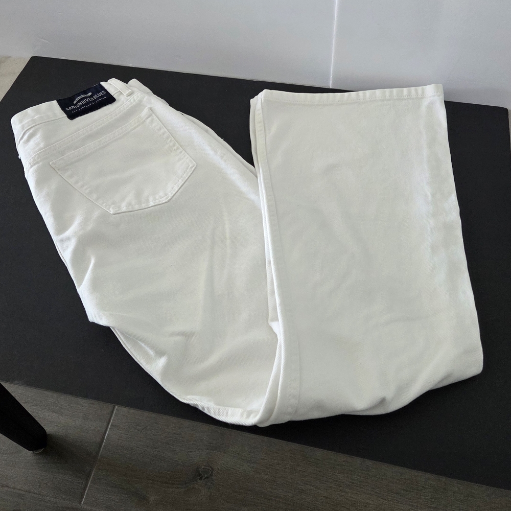 Canyon River Blues Essential Women’s Jeans Bootcut White Flare Pants Size 11